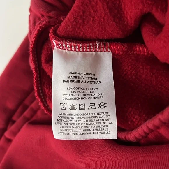 Jordan Men’s Red Joggers Deep Side Pockets Athletic - L - Picture 4 of 9